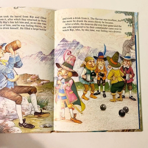 Vintage Rip Van Winkle Peter Haddock John Patience Once Upon a Story Time Series - Picture 10 of 12
